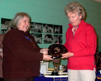 Christine Smith's Richell Cognac Diamond won the American Points Trophy